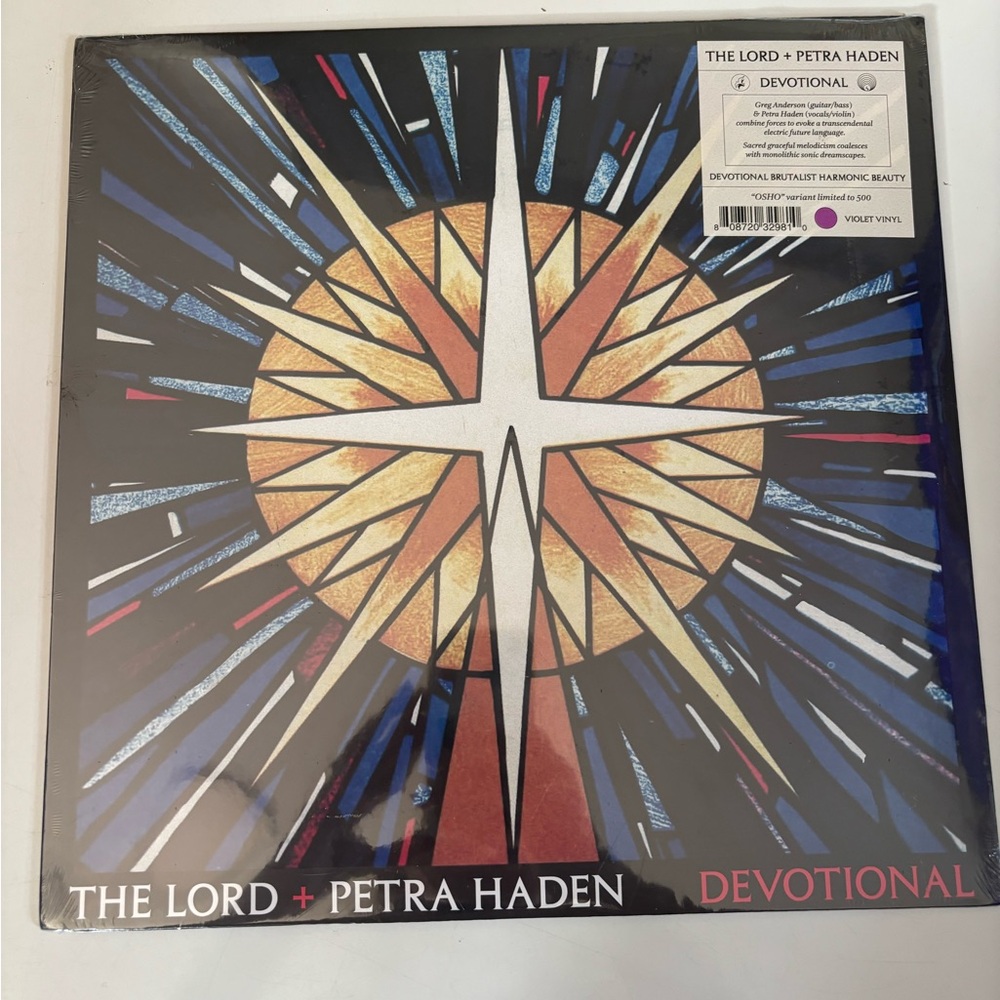 The Lord + Petra Haden Devotional Vinyl record violet